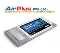 Dlink Adaptador PCMCIA Wireless 22Mbs DWL 650